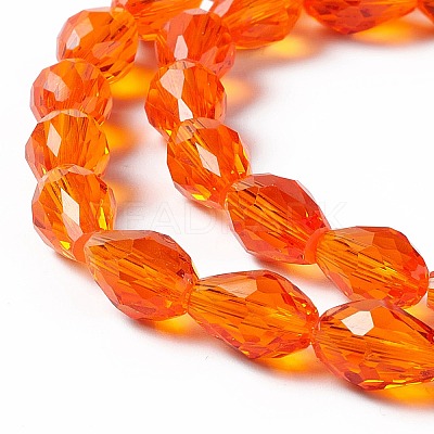 Glass Beads Strands X-GLAA-R024-11x8mm-18-1