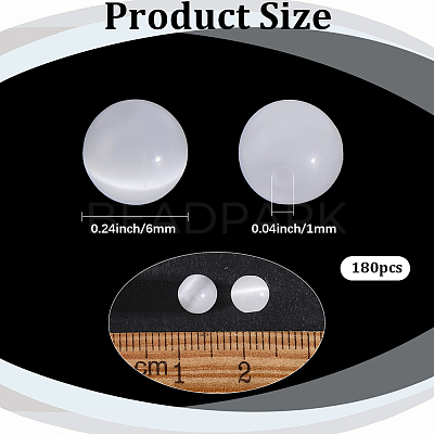 Cat Eye Beads G-PA0001-90A-04-1