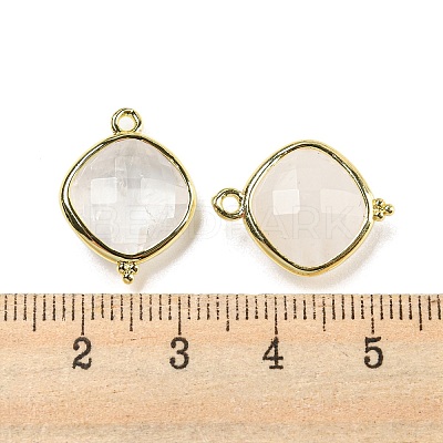 Natural Quartz Crystal Rock Crystal Pendants G-M431-12G-06-1