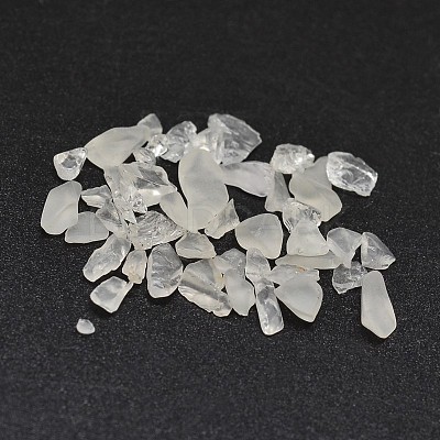Natural Quartz Crystal Chips Beads X-G-O103-17-1