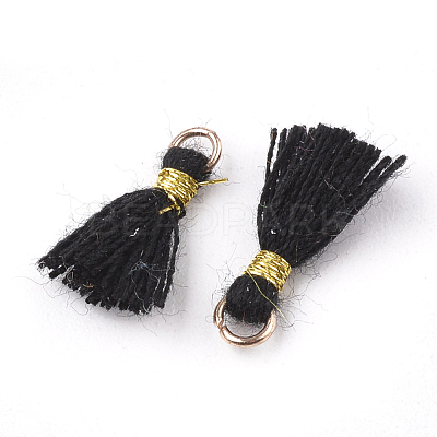 Polycotton(Polyester Cotton) Tassel Pendant Decorations FIND-S281-02-1