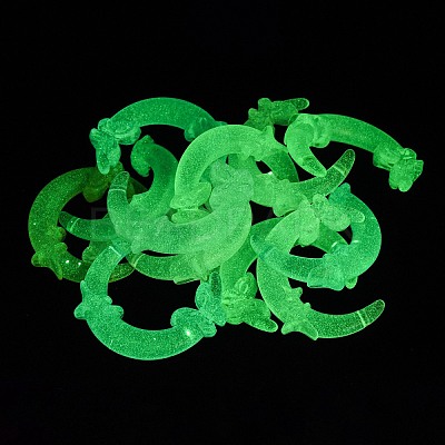 Luminous Transparent Acrylic Beads X-LACR-S001-10-1