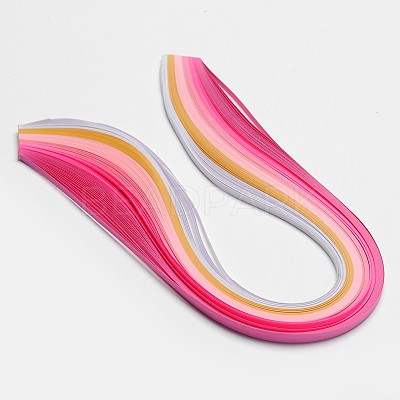 6 Colors Quilling Paper Strips DIY-J001-5mm-39cm-A03-1