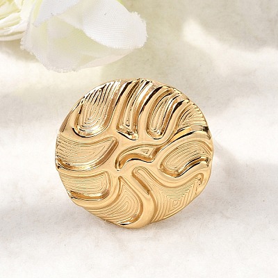 304 Stainless Steel Finger Rings for Women RJEW-A093-01G-1