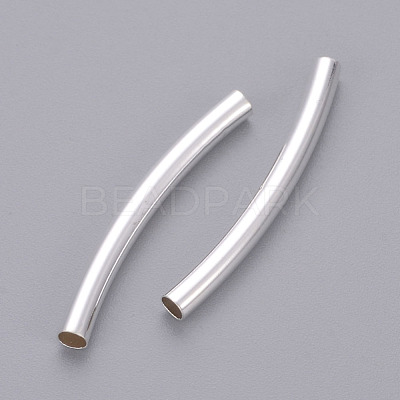 Brass Tube Beads X-KK-H659-S-1