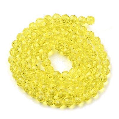 Transparent Glass Bead Strands X-GLAA-G013-6mm-68-1