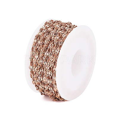 Ion Plating(IP) 304 Stainless Steel Textured Dapped Chains CHS-D004-02RG-1