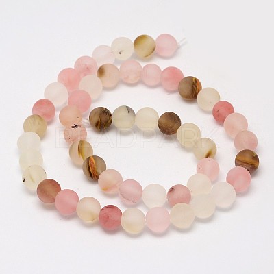 Tigerskin Glass Beads Strands G-D693-12mm-1