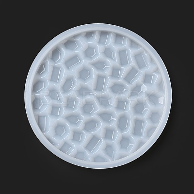 Silicone Diamond Texture Cup Mat Molds DIY-C061-04F-1