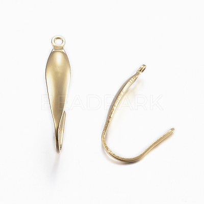 316 Surgical Stainless Steel Earring Hooks STAS-E147-52G-1
