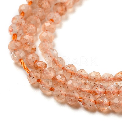 Natural Sunstone Beads Strands X-G-K182-2mm-13A-1
