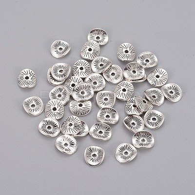 Tibetan Style Wavy Spacer Beads LS-TIBEP-A11067-AS-FF-1