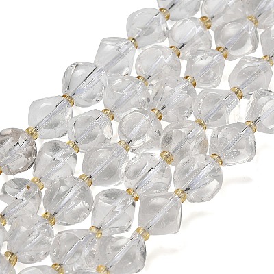 Natural Quartz Crystal Beads Strands G-K387-A16-03-1