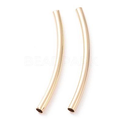 Brass Tube Beads KK-Y003-89B-G-1