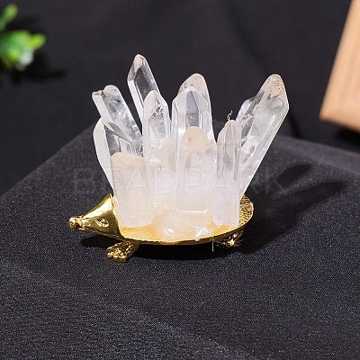 Natural Raw Quartz Crystal Display Decoration G-PW0007-074A-1