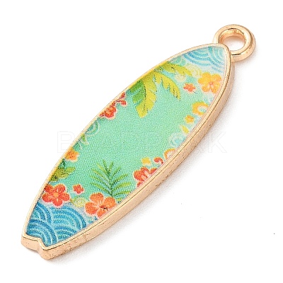 Printed Alloy Pendants AL-CBAFB12-01D-1