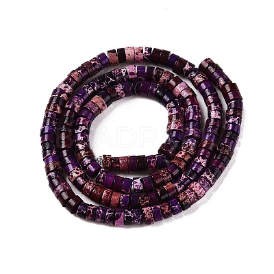 Natural Imperial Jasper Beads Strands G-T138-198D-1