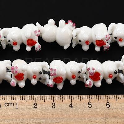 Handmade Lampwork Beads Strands LAMP-L079-02B-1