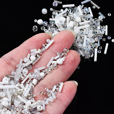 Glass Seed Beads SEED-S059-012-1