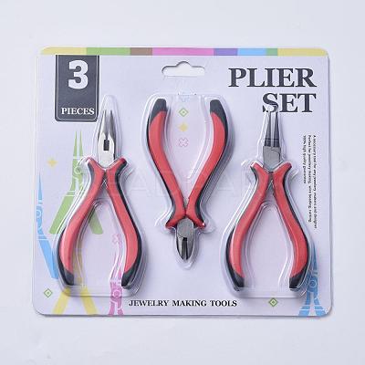 Carbon Steel Jewelry Plier Sets PT-MSMC001-M6-1
