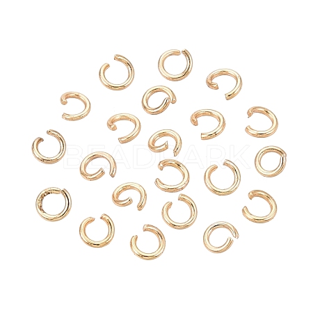 304 Stainless Steel Open Jump Rings STAS-Q113-3x0.6mm-G-01-1
