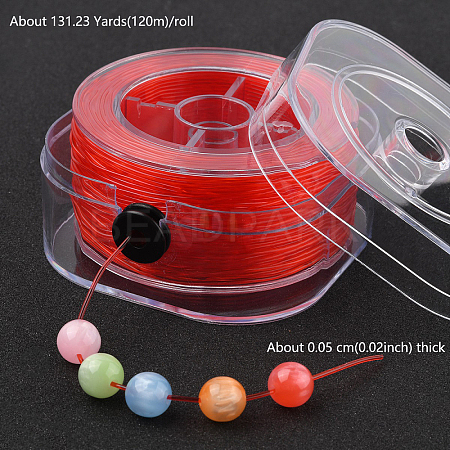 Round Elastic Crystal Thread EW-YW0002-A02-01-1