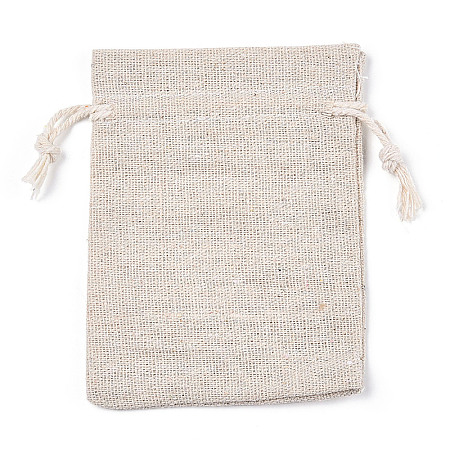 Cotton Cloth Packing Pouches Drawstring Bags X1-ABAG-R011-9X12-01-1