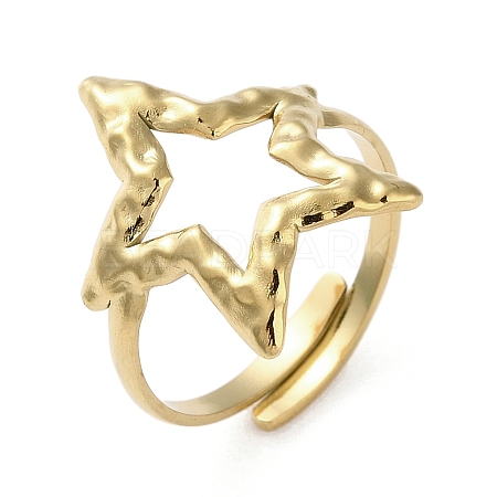 Ion Plating(IP) 316 Stainless Steel Finger Rings LS-RJEW-C075-01G-1