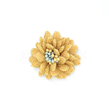Non-Woven Fabric Flowers DIY-WH0199-70A-1