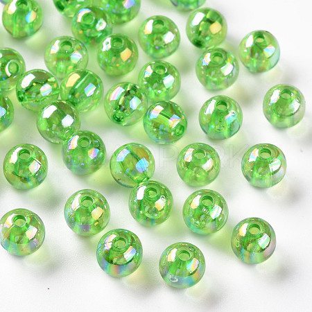 Transparent Acrylic Beads MACR-S370-B8mm-734-1
