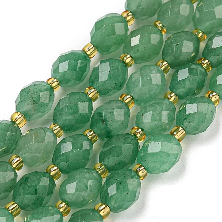 Natural Green Aventurine Beads Strands G-N342-42-1