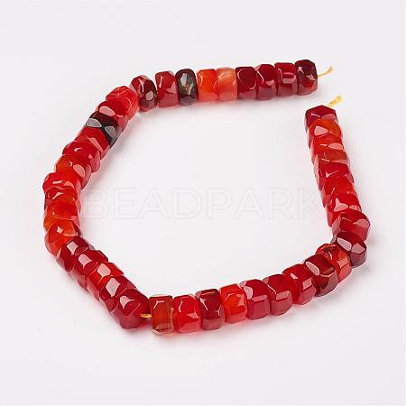 Natural Agate Beads Strands G-D169-03R-1