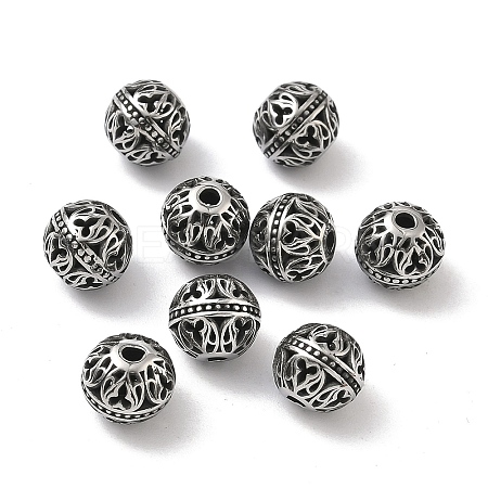 Retro 316 Surgical Stainless Steel Beads STAS-L307-17AS-01-1