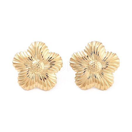316 Surgical Stainless Steel Stud Earrings for Women STAS-M062-02G-C-1