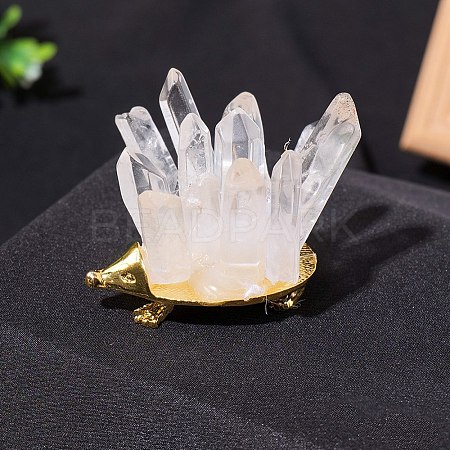 Natural Raw Quartz Crystal Display Decoration G-PW0007-074A-1