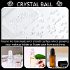100Pcs Natural Quartz Sphere Beads G-NB0005-51A-5