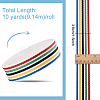 10 Yards Candy Color Polycotton Ribbon OCOR-BC0006-96B-2