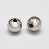 Rack Plating Brass Round Spacer Beads X1-KK-I601-6mm-P-RS-1