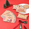 24Pcs 12 Styles Christmas Theme Cardboard Candy Pillow Boxes CON-FS0001-12-10
