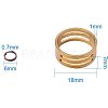 Iron Split Rings Sets IFIN-PH0001-11-6mm-2