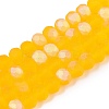Transparent Glass Beads Strands EGLA-A044-T6mm-MB05-5