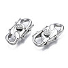 304 Stainless Steel Clasps STAS-S080-02B-P-1