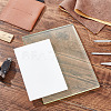 Globleland 2Pcs 2 Style Leather Craft Punching Pads DIY-GL0002-54-4