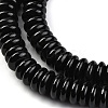 Natural Black Agate(Dyed & Heated) Beads Strands G-G177-F01-05-4