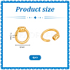 4Pcs Sterling Silver Locking Carabiner FIND-PH0026-94G-4