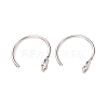 316 Stainless Steel Hoop Nose Rings AJEW-G037-01C-P-1