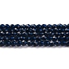 Transparent Glass Beads Strands GLAA-H021-04-28-2