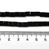 Natural Black Onyx(Dyed & Heated) Beads Strands G-F762-A16-01-5