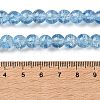 Crackle Glass Beads Strands GLAA-XCP0002-03A-4