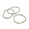 Natural Labradorite Beaded Stretch Bracelets BJEW-D446-A-42-1